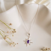 Collar Estrella Amatista