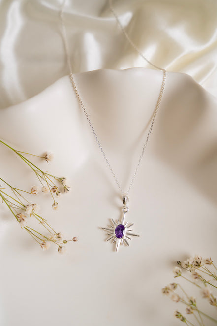 Collar Estrella Amatista