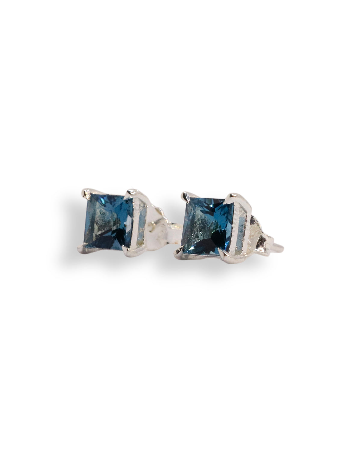 Aretes Elia Topacio London Blue