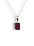 Collar Elia Granate Rodolita