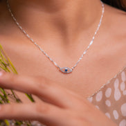 Collar Ojo de Zafiro