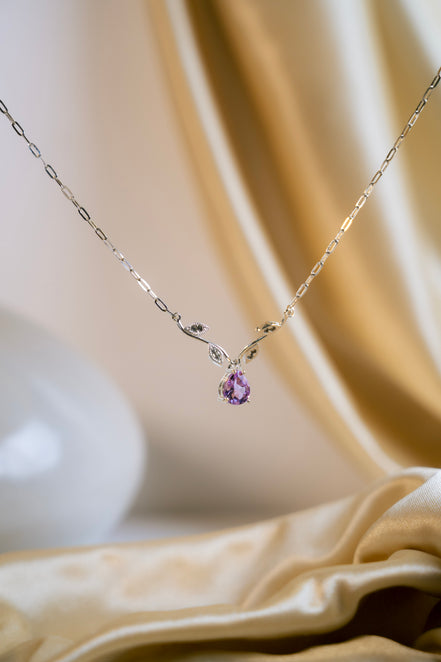 Collar Tulipán Amatista