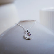 Collar Luna Amatista