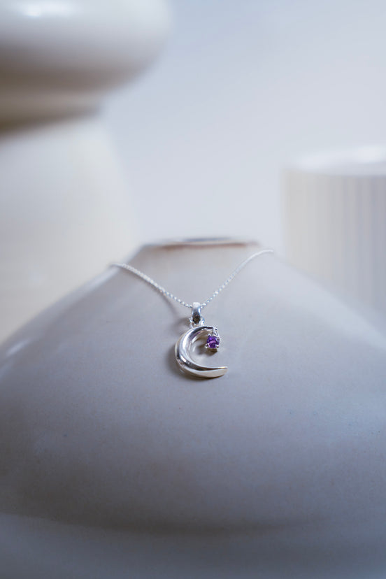 Collar Luna Amatista