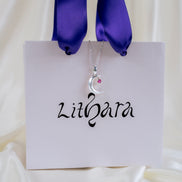 Collar Luna Rubí