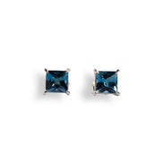 Aretes Elia Topacio London Blue