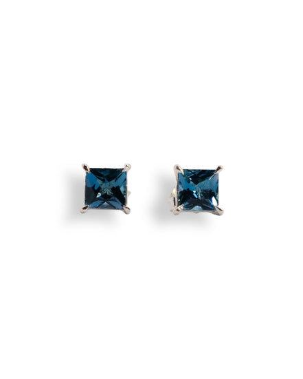 Aretes Elia Topacio London Blue