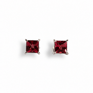 Aretes Elia Granate