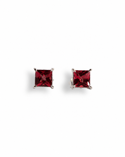 Aretes Elia Granate