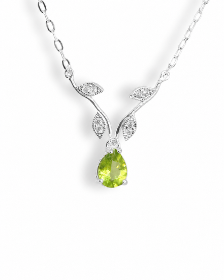Collar Tulipán Peridoto