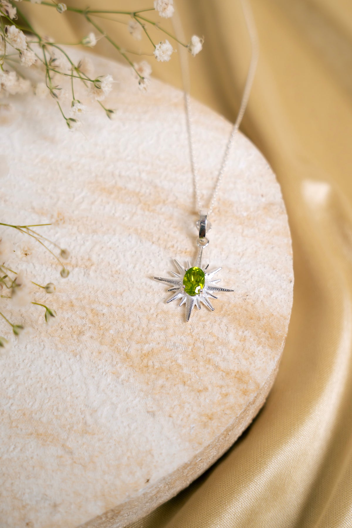 Collar Estrella Peridoto