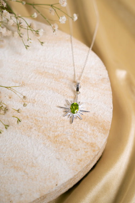 Collar Estrella Peridoto