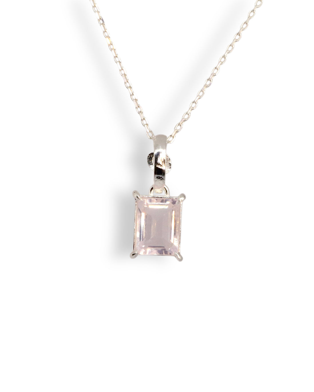 Collar Elia Cuarzo Rosa