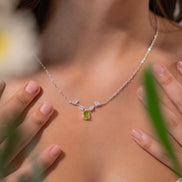Collar Tulipán Peridoto