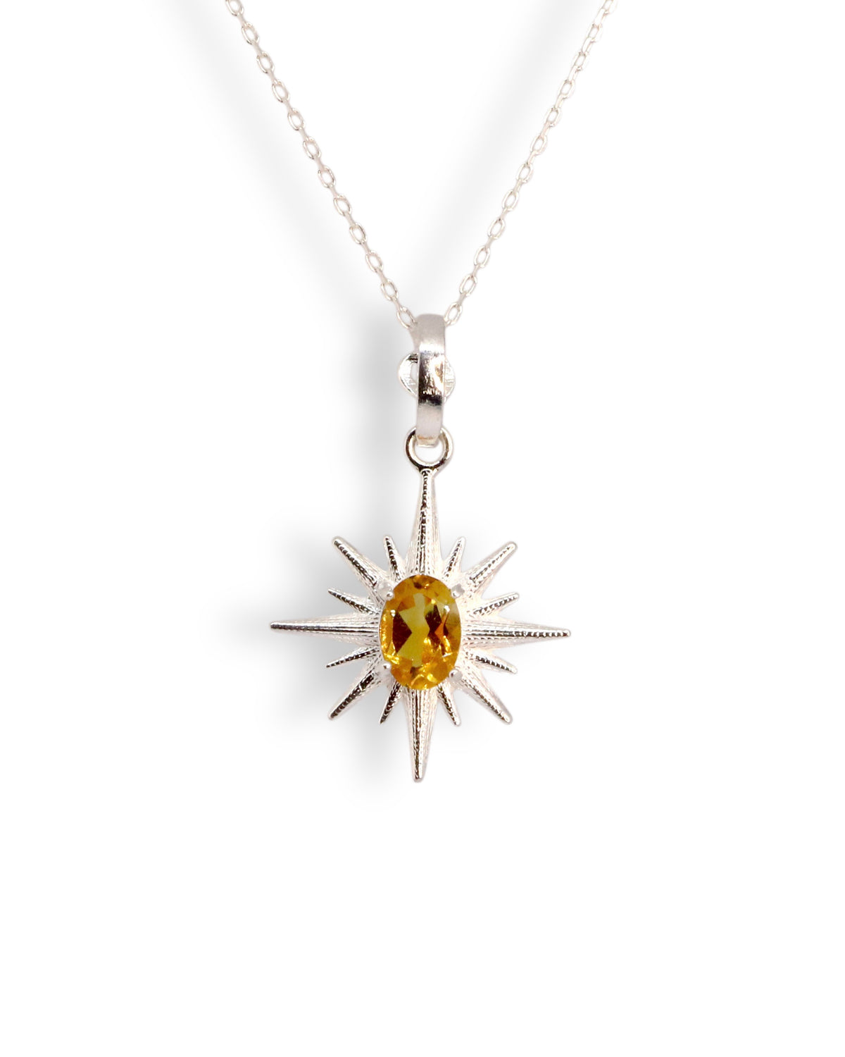 Collar Estrella Citrino