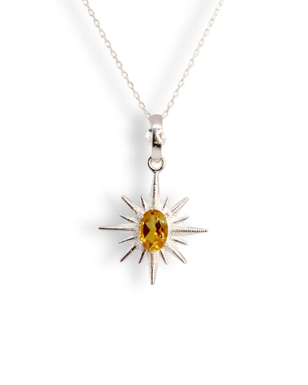 Collar Estrella Citrino
