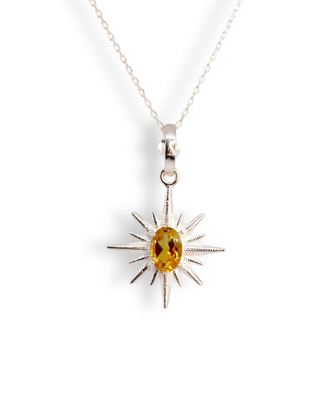 Collar Estrella Citrino