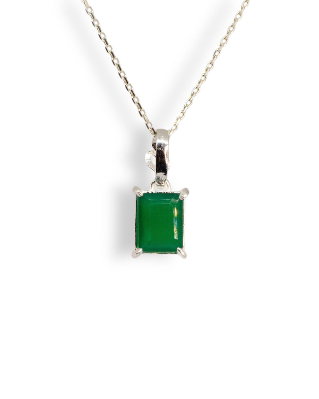 Collar Elia Crisoprasa