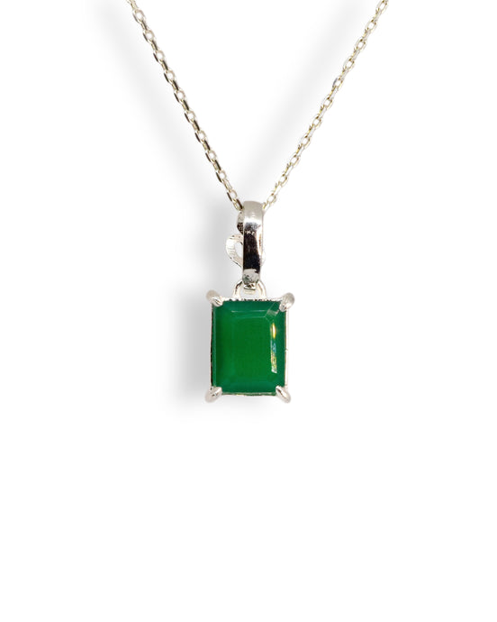 Collar Elia Crisoprasa