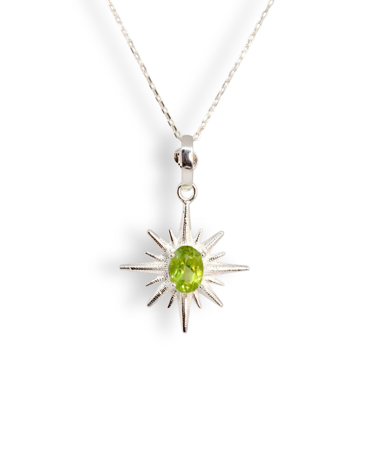 Collar Estrella Peridoto