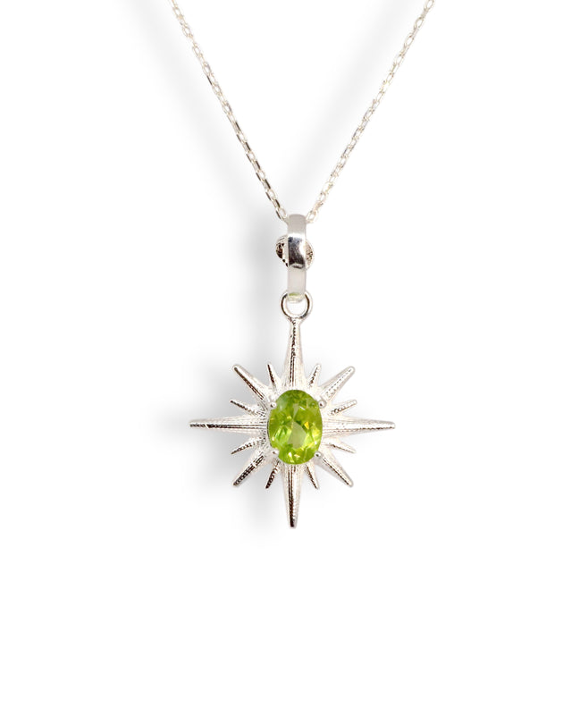 Collar Estrella Peridoto