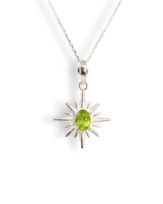 Collar Estrella Peridoto