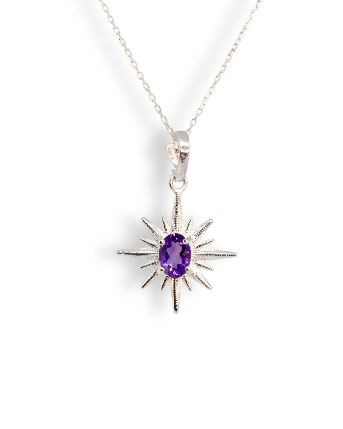 Collar Estrella Amatista