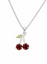 Collar Cerezas de Granate
