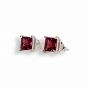 Aretes Elia Granate