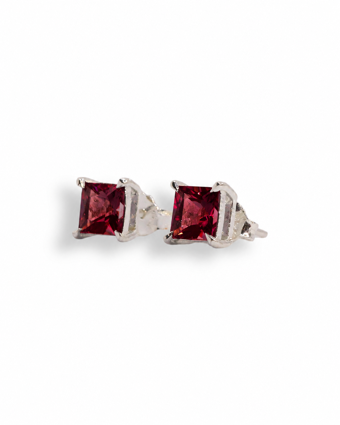 Aretes Elia Granate