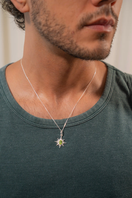 Collar Estrella Peridoto