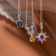 Collar Tulipán Citrino
