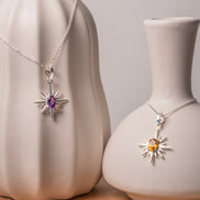 Collar Estrella Citrino