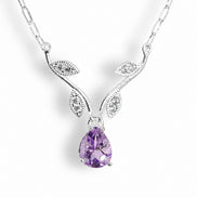 Collar Tulipán Amatista