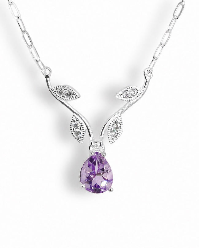 Collar Tulipán Amatista