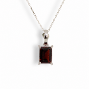 Collar Elia Granate