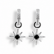 Aretes Estrella Ónix