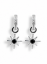 Aretes Estrella Ónix