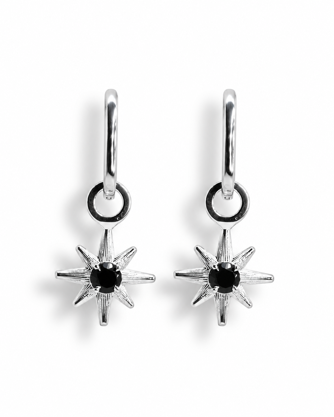 Aretes Estrella Ónix