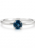 Anillo Aria Topacio London Blue