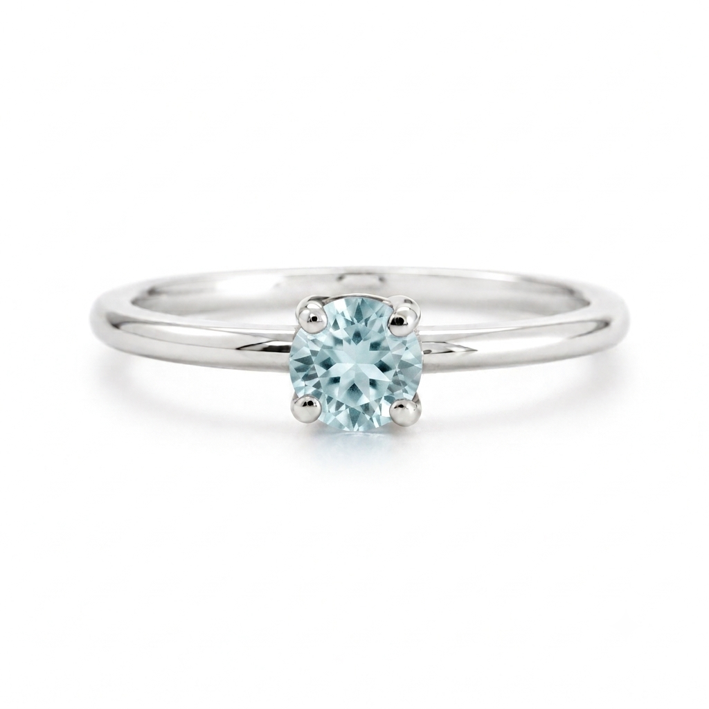 Anillo Aria Aguamarina