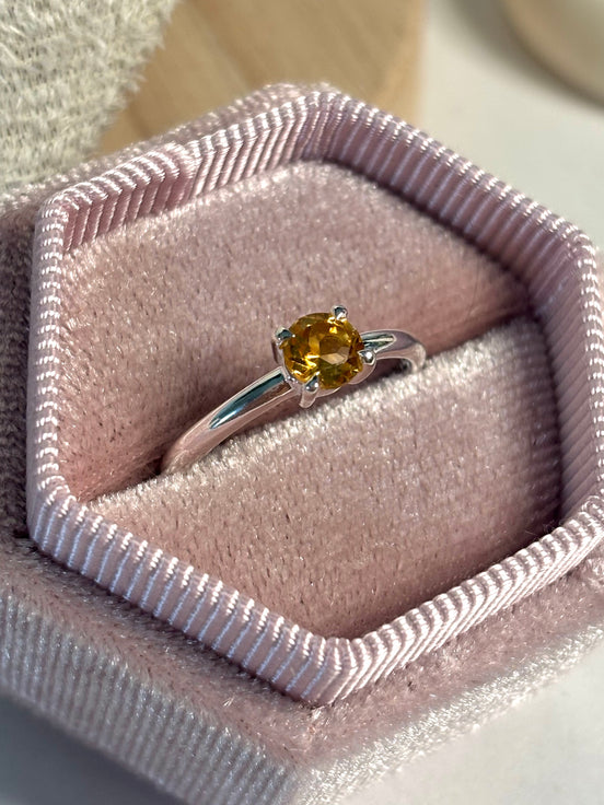 Anillo Aria Citrino