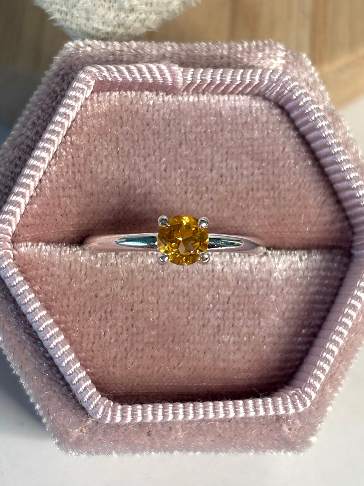 Anillo Aria Citrino