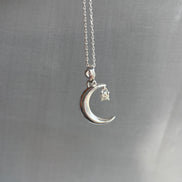 Collar Luna Diamante