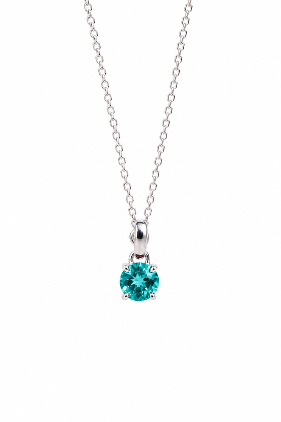 Collar Aria Obsidiana Paraiba