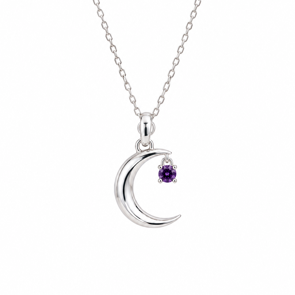 Collar Luna Amatista