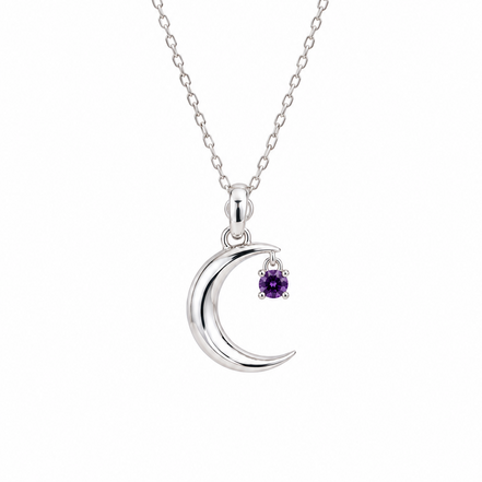 Collar Luna Amatista