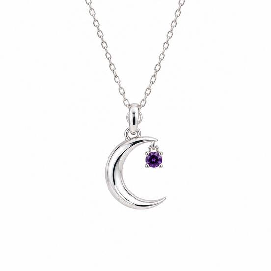 Collar Luna Amatista
